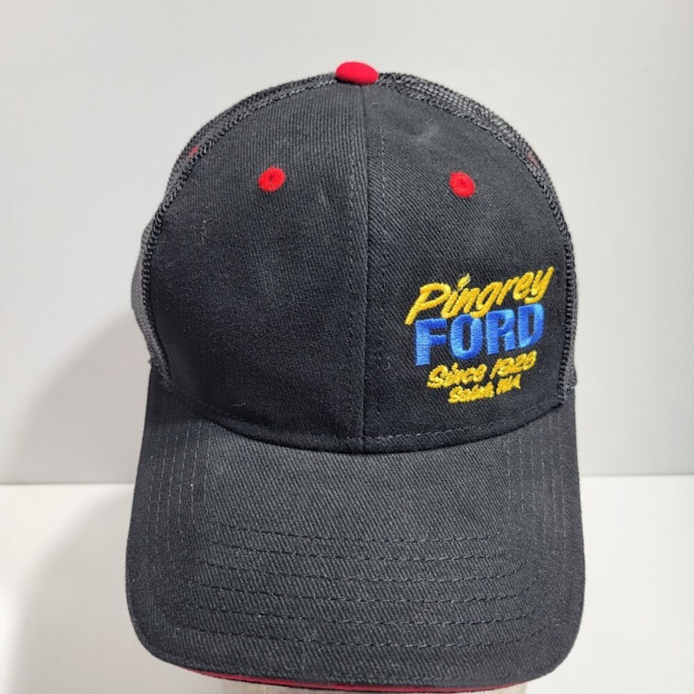 Pingrey Ford Seattle, Wa Black Mesh Snapback Cap Hat